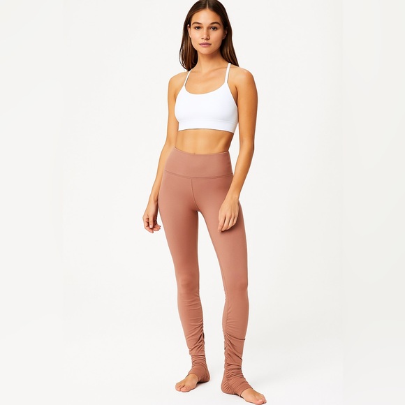 ALO Yoga Pants - ALO Yoga Goddess Leggings Dusty Rose Pink High Waisted XS